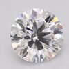 1.07 Carat Round Shaped Excellent Cut F- VS1 Lab Grown Diamond
