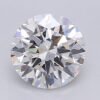 1.07 Carat Round Shaped Excellent Cut F- VS1 Lab Grown Diamond