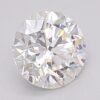 1.07 Carat Round Shaped Excellent Cut F- VS1 Lab Grown Diamond
