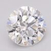 1.07 Carat Round Shaped Excellent Cut F- VS1 Lab Grown Diamond