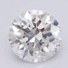 1.07 Carat Round Shaped Excellent Cut F- VS1 Lab Grown Diamond