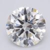 1.07 Carat Round Shaped Excellent Cut F- VS1 Lab Grown Diamond