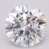 1.07 Carat Round Shaped Excellent Cut F- VS1 Lab Grown Diamond