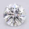 1.07 Carat Round Shaped Excellent Cut F- VS1 Lab Grown Diamond
