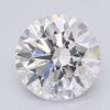 1.07 Carat Round Shaped Excellent Cut F- VS1 Lab Grown Diamond