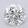 1.07 Carat Round Shaped Excellent Cut F- VS1 Lab Grown Diamond