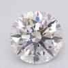 1.07 Carat Round Shaped Excellent Cut F- VS1 Lab Grown Diamond