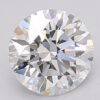 1.07 Carat Round Shaped Excellent Cut F- VS1 Lab Grown Diamond