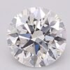 1.07 Carat Round Shaped Excellent Cut F- VS1 Lab Grown Diamond