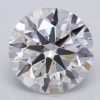 1.07 Carat Round Shaped Excellent Cut F- VS1 Lab Grown Diamond