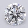 1.07 Carat Round Shaped Excellent Cut F- VS1 Lab Grown Diamond