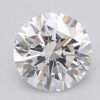 1.07 Carat Round Shaped Excellent Cut F- VS1 Lab Grown Diamond