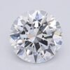 1.07 Carat Round Shaped Excellent Cut F- VS1 Lab Grown Diamond