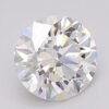 1.07 Carat Round Shaped Excellent Cut F- VS1 Lab Grown Diamond