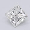 1.07 Carat Princess Shaped Excellent Cut F- VS2 Lab Grown Diamond