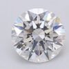 1.07 Carat Round Shaped Excellent Cut F- VS2 Lab Grown Diamond