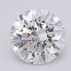 1.07 Carat Round Shaped Excellent Cut F- VS2 Lab Grown Diamond