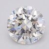 1.07 Carat Round Shaped Excellent Cut F- VS2 Lab Grown Diamond