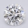 1.07 Carat Round Shaped Excellent Cut F- VS2 Lab Grown Diamond