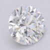 1.07 Carat Round Shaped Excellent Cut F- VS2 Lab Grown Diamond