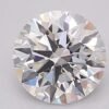 1.07 Carat Round Shaped Excellent Cut F- VVS2 Lab Grown Diamond