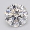 1.07 Carat Round Shaped Excellent Cut F- VVS2 Lab Grown Diamond