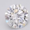 1.07 Carat Round Shaped Excellent Cut F- VVS2 Lab Grown Diamond