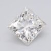 1.07 Carat Princess Shaped Excellent Cut G- VS1 Lab Grown Diamond