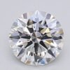 1.07 Carat Round Shaped Excellent Cut G- VS1 Lab Grown Diamond