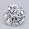1.07 Carat Round Shaped Excellent Cut G- VS1 Lab Grown Diamond