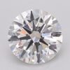 1.07 Carat Round Shaped Excellent Cut G- VS1 Lab Grown Diamond