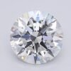1.07 Carat Round Shaped Excellent Cut G- VS1 Lab Grown Diamond