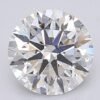 1.07 Carat Round Shaped Excellent Cut G- VS1 Lab Grown Diamond