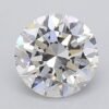 1.07 Carat Round Shaped Very Good Cut G- VS2 Lab Grown Diamond