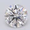 1.07 Carat Round Shaped Excellent Cut G- VS2 Lab Grown Diamond