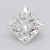 1.07 Carat Princess Shaped Excellent Cut G- VVS2 Lab Grown Diamond