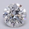 1.07 Carat Round Shaped Excellent Cut G- VVS2 Lab Grown Diamond
