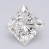 1.07 Carat Princess Shaped Excellent Cut H- VS2 Lab Grown Diamond