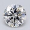 1.07 Carat Round Shaped Excellent Cut H- VVS2 Lab Grown Diamond