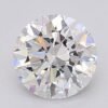 1.08 Carat Round Shaped Excellent Cut E- VS1 Lab Grown Diamond