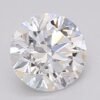 1.08 Carat Round Shaped Excellent Cut E- VS1 Lab Grown Diamond