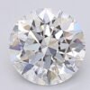 1.08 Carat Round Shaped Excellent Cut F- VS1 Lab Grown Diamond