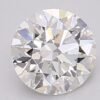 1.08 Carat Round Shaped Excellent Cut F- VS1 Lab Grown Diamond