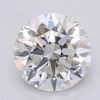 1.08 Carat Round Shaped Excellent Cut F- VS1 Lab Grown Diamond