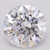 1.08 Carat Round Shaped Excellent Cut F- VS1 Lab Grown Diamond