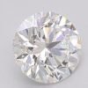 1.08 Carat Round Shaped Excellent Cut F- VS1 Lab Grown Diamond