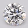 1.08 Carat Round Shaped Excellent Cut F- VS2 Lab Grown Diamond