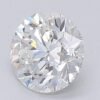 1.08 Carat Round Shaped Excellent Cut F- VS2 Lab Grown Diamond