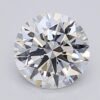 1.08 Carat Round Shaped Excellent Cut F- VVS2 Lab Grown Diamond