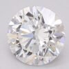 1.08 Carat Round Shaped Excellent Cut F- VVS2 Lab Grown Diamond